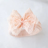 Children's Soft Lace & Pearl Headband