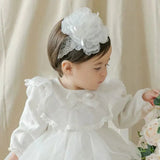 Baby Girls Adorable Cute Flowers Lace Headband Hairband
