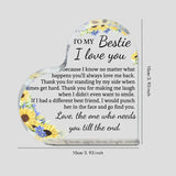 To My Bestie I love you Keepsake