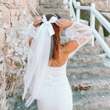 Bridal Bow Veil Headpiece