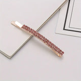 Rose Gold Rhinestone Hair Pins