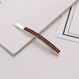 Rose Gold Rhinestone Hair Pins