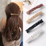 Rhinestone Beaded Hair Clip