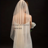 Baroque Style Veil Shiny Veil Tulle Glitter Veil Bridal Fingertip Long Elegant Veil