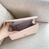 Shiny And Luxurious PU Clutch Bag khaki cream blush