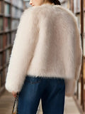 Plush Faux Fur Teddy Coat