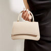 Evening Bag Pleather Beige