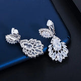 Elegant Silver-Plated Clip-On Earrings