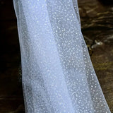 Baroque Style Veil Shiny Veil Tulle Glitter Veil Bridal Fingertip Long Elegant Veil