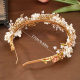 Handmade Flower Headband Hair Ring Tiara