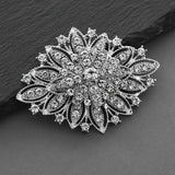 Elegant Vintage Crystal Bridal Brooch