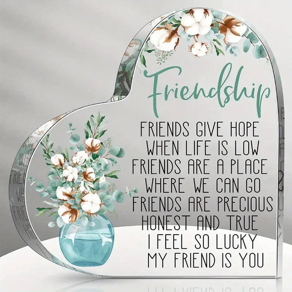 Friendship give hope plaque Butterfly DM-150