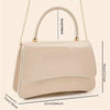 Evening Bag Pleather Beige