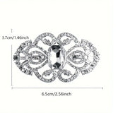 Elegant Luxury Rhinestone Brooch Pin