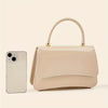 Evening Bag Pleather Beige
