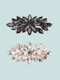 Flower Faux Crystal Brooch Pin