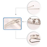 Dazzling Rhinestone Hair Clips