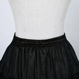 Black 5-Layer Flared Wedding Dress Petticoat