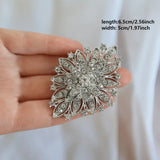 Elegant Vintage Crystal Bridal Brooch