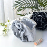 Elegant Floral Clutch, Rose Blossom Design,