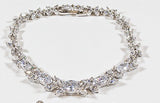 Cubic Zirconia Bracelet WG27B