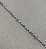 Silver Dainty CZ Bracelet
