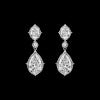 Cubic Zirconia Teardrop Earring ME-3742